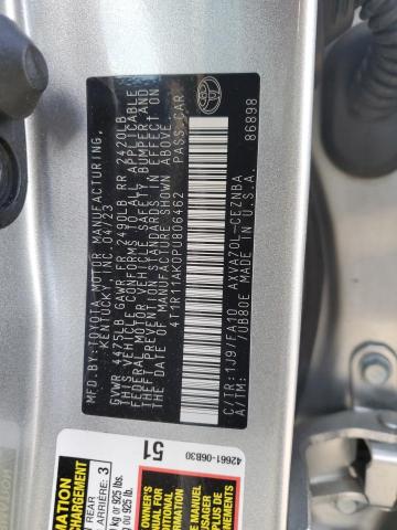 Photo 11 VIN: 4T1R11AK0PU806462 - TOYOTA CAMRY LE 