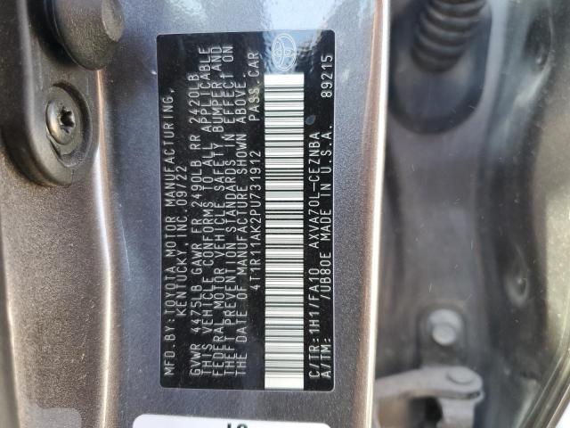 Photo 11 VIN: 4T1R11AK2PU731912 - TOYOTA CAMRY LE 