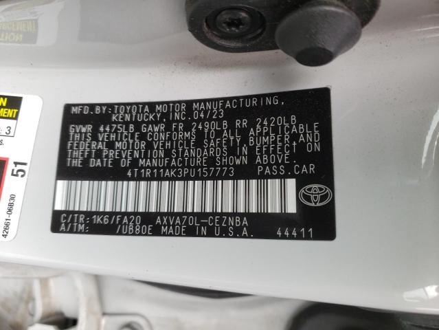 Photo 11 VIN: 4T1R11AK3PU157773 - TOYOTA CAMRY 