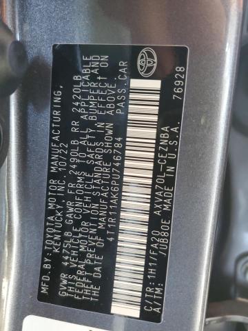 Photo 12 VIN: 4T1R11AK6PU746784 - TOYOTA CAMRY 