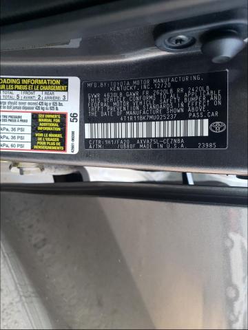 Photo 9 VIN: 4T1R11BK7MU025237 - TOYOTA CAMRY 