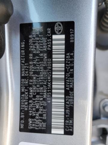 Photo 11 VIN: 4T1S11AK4MU578060 - TOYOTA CAMRY NIGH 