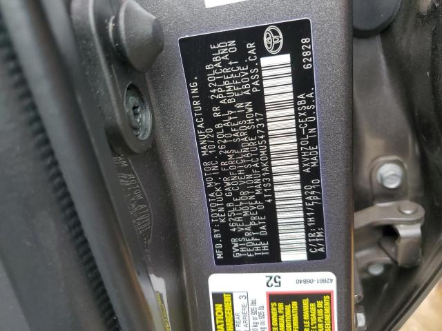 Photo 11 VIN: 4T1S31AK0MU547317 - TOYOTA CAMRY SE 