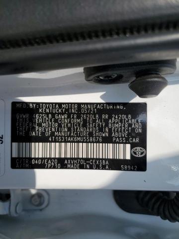 Photo 12 VIN: 4T1S31AK6MU558676 - TOYOTA CAMRY SE 