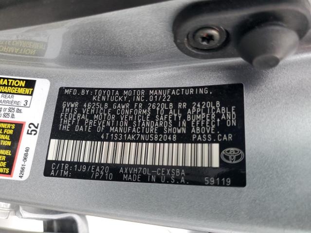 Photo 11 VIN: 4T1S31AK7NU582048 - TOYOTA CAMRY 