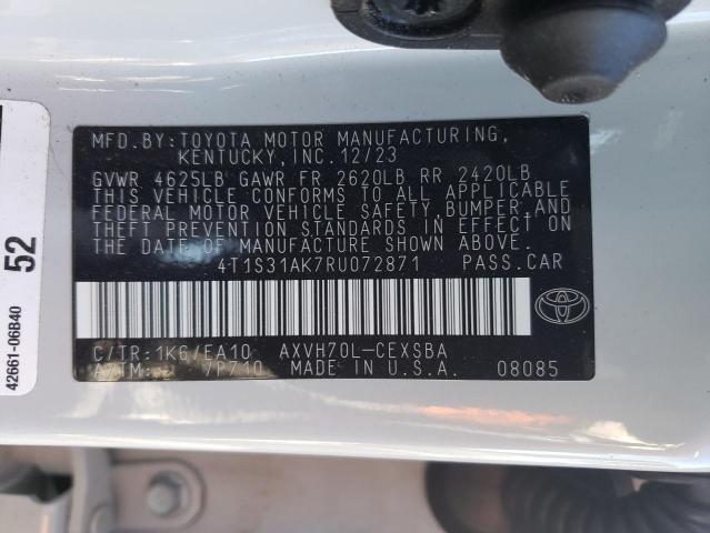 Photo 11 VIN: 4T1S31AK7RU072871 - TOYOTA CAMRY 