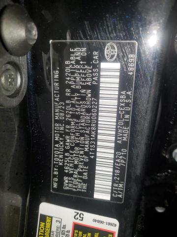 Photo 11 VIN: 4T1S31AK8RU060227 - TOYOTA CAMRY 