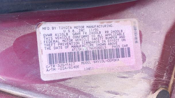 Photo 1 VIN: 4T1SK11E7NU026013 - TOYOTA CAMRY 