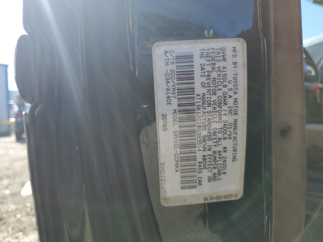 Photo 11 VIN: 4T1SK12C1RU383514 - TOYOTA CAMRY 