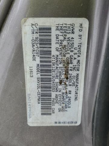 Photo 11 VIN: 4T1SK12E1SU545553 - TOYOTA CAMRY 