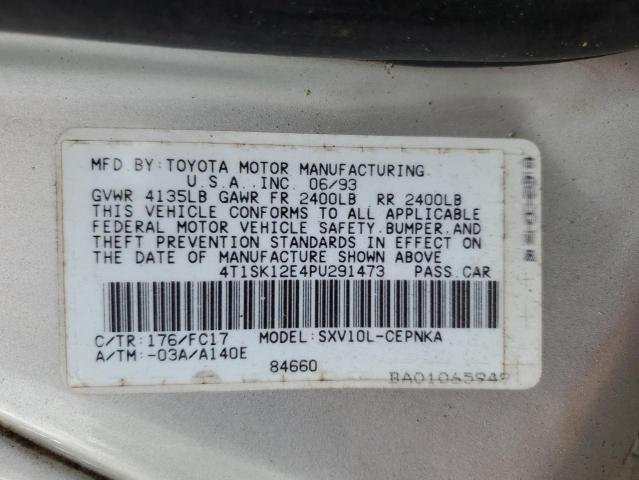 Photo 11 VIN: 4T1SK12E4PU291473 - TOYOTA CAMRY LE 