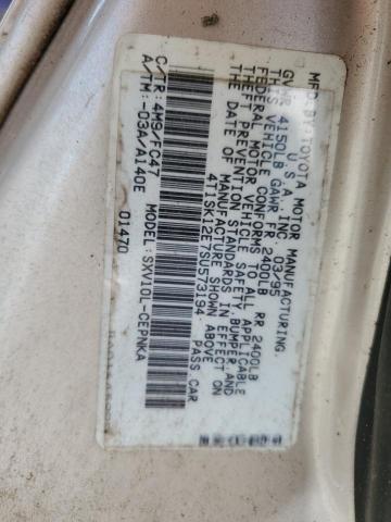 Photo 11 VIN: 4T1SK12E7SU573194 - TOYOTA CAMRY 