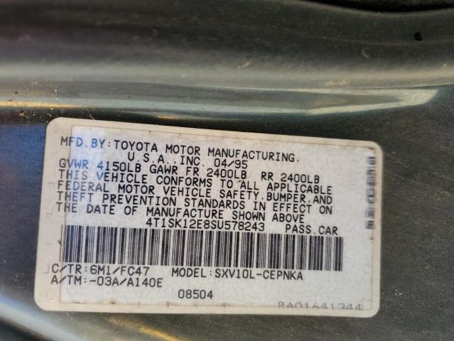 Photo 11 VIN: 4T1SK12E8SU578243 - TOYOTA CAMRY 