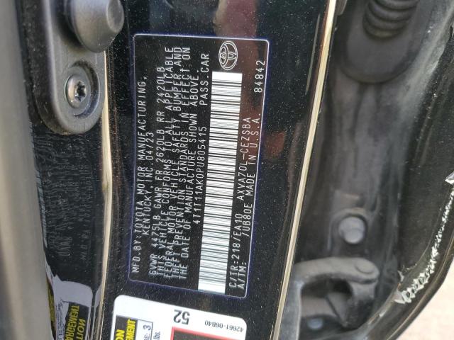 Photo 11 VIN: 4T1T11AK0PU805415 - TOYOTA CAMRY 