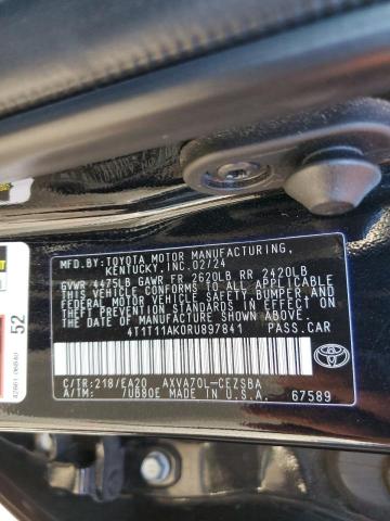 Photo 11 VIN: 4T1T11AK0RU897841 - TOYOTA CAMRY SE N 