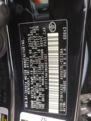 Photo 9 VIN: 4T1T11AK3NU661307 - TOYOTA CAMRY SE 