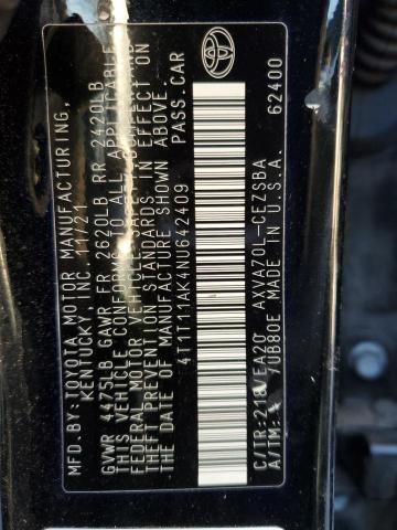 Photo 11 VIN: 4T1T11AK4NU642409 - TOYOTA CAMRY 