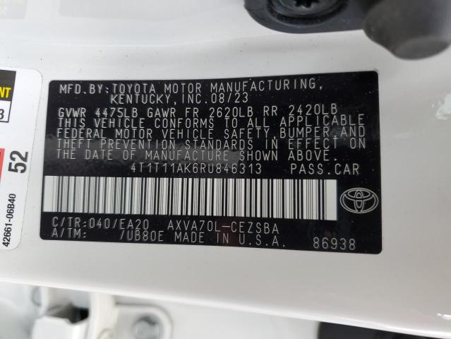 Photo 11 VIN: 4T1T11AK6RU846313 - TOYOTA CAMRY SE N 