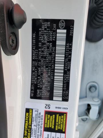 Photo 11 VIN: 4T1T11AK7PU768346 - TOYOTA CAMRY 