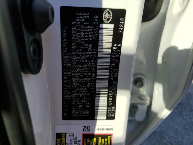 Photo 12 VIN: 4T1T11AK7PU771330 - TOYOTA CAMRY 