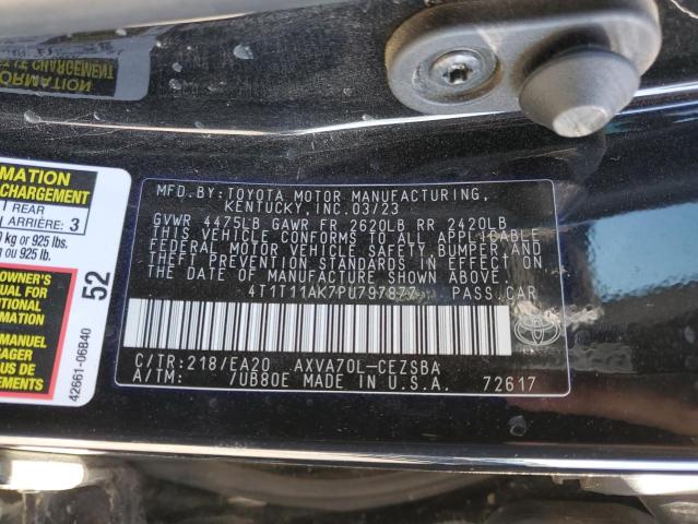 Photo 12 VIN: 4T1T11AK7PU797877 - TOYOTA CAMRY SE N 