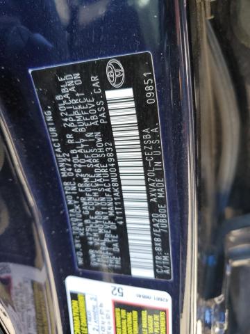 Photo 11 VIN: 4T1T11AK8NU049832 - TOYOTA CAMRY 