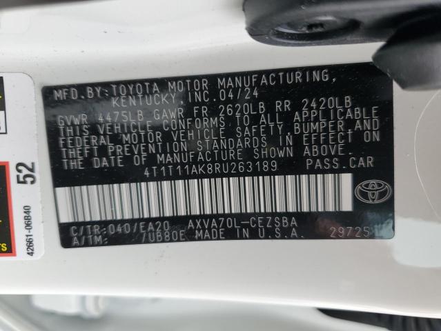 Photo 12 VIN: 4T1T11AK8RU263189 - TOYOTA CAMRY SE N 