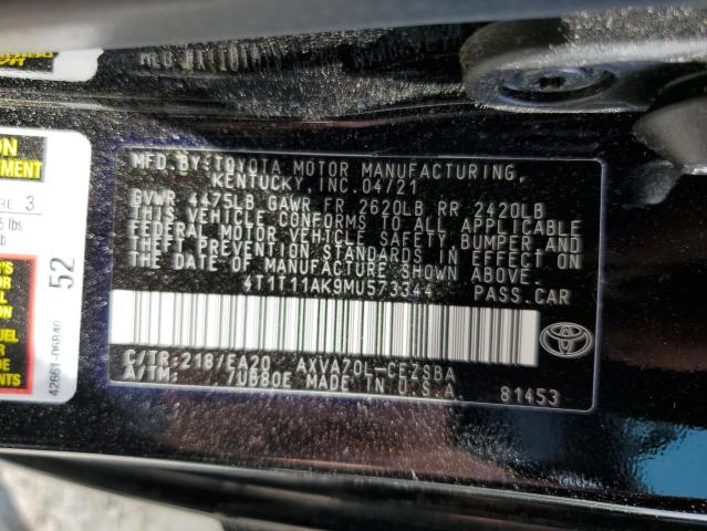 Photo 11 VIN: 4T1T11AK9MU573344 - TOYOTA CAMRY 