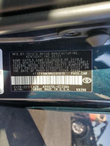 Photo 12 VIN: 4T1T11AK9MU590810 - TOYOTA CAMRY 