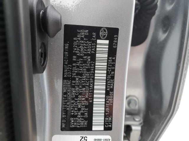 Photo 11 VIN: 4T1T11AK9PU794642 - TOYOTA CAMRY 