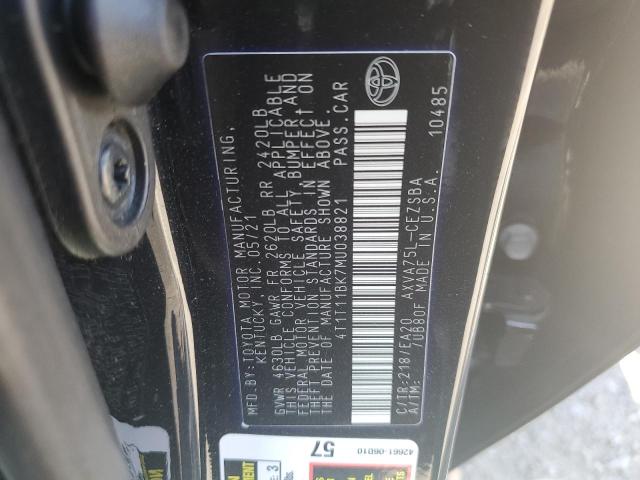 Photo 11 VIN: 4T1T11BK7MU038821 - TOYOTA CAMRY SE 