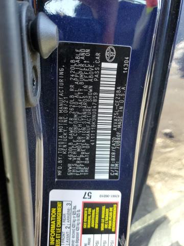 Photo 9 VIN: 4T1T11BK9NU047859 - TOYOTA CAMRY SE 