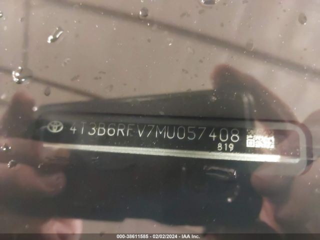 Photo 8 VIN: 4T3B6RFV7MU057408 - TOYOTA RAV4 