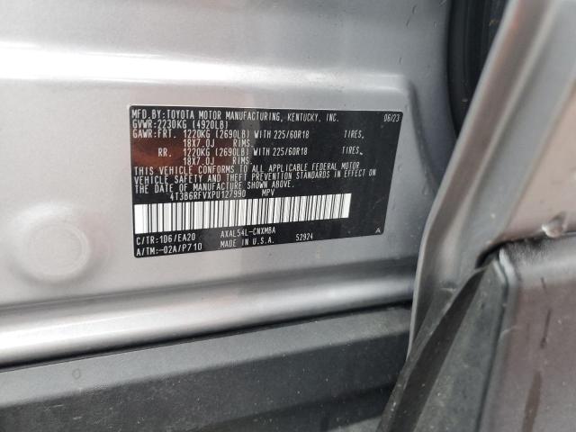 Photo 11 VIN: 4T3B6RFVXPU127990 - TOYOTA RAV4 XLE P 