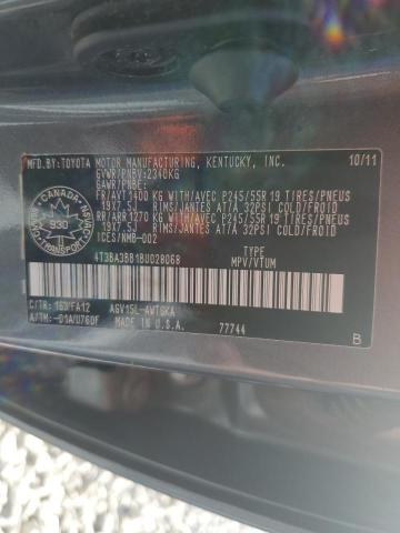 Photo 12 VIN: 4T3BA3BB1BU028068 - TOYOTA VENZA 