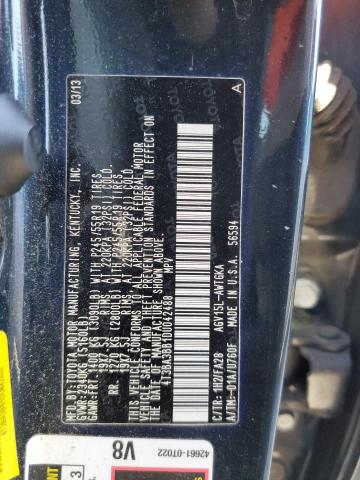 Photo 12 VIN: 4T3BA3BB1DU042488 - TOYOTA VENZA LE 