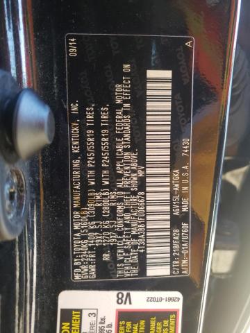 Photo 9 VIN: 4T3BA3BB1FU066678 - TOYOTA VENZA LE 