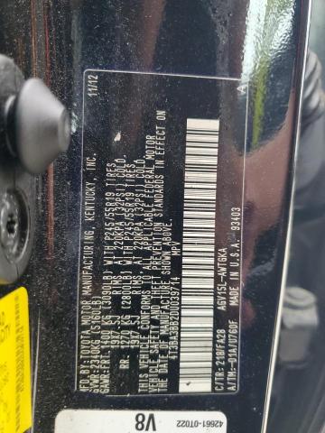 Photo 12 VIN: 4T3BA3BB2DU039714 - TOYOTA VENZA LE 