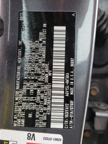 Photo 12 VIN: 4T3BA3BB4EU053101 - TOYOTA VENZA LE 