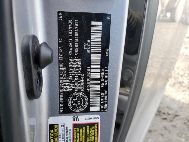 Photo 11 VIN: 4T3BA3BB4FU065699 - TOYOTA VENZA 