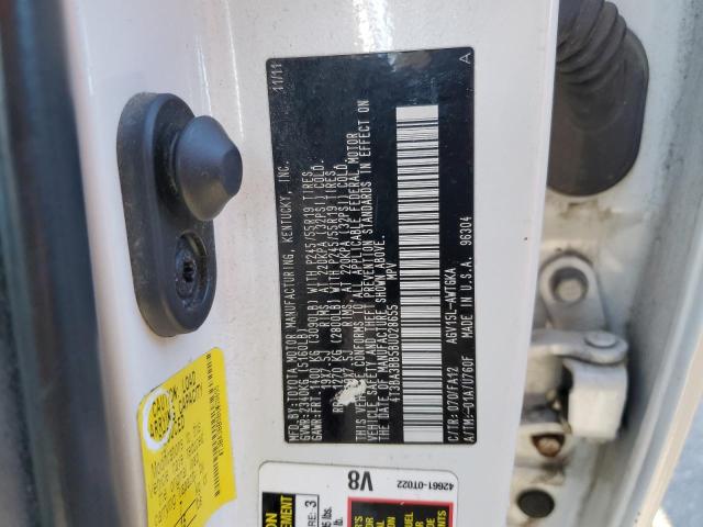 Photo 12 VIN: 4T3BA3BB5BU028655 - TOYOTA VENZA 