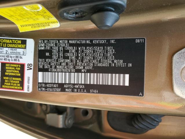 Photo 13 VIN: 4T3BA3BB7BU026180 - TOYOTA VENZA 