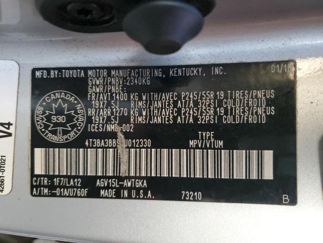 Photo 12 VIN: 4T3BA3BB9AU012330 - TOYOTA VENZA 