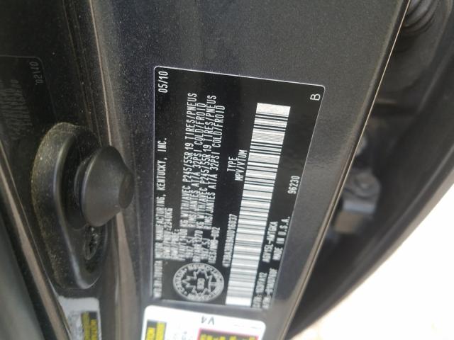 Photo 9 VIN: 4T3BA3BB9AU016037 - TOYOTA VENZA 