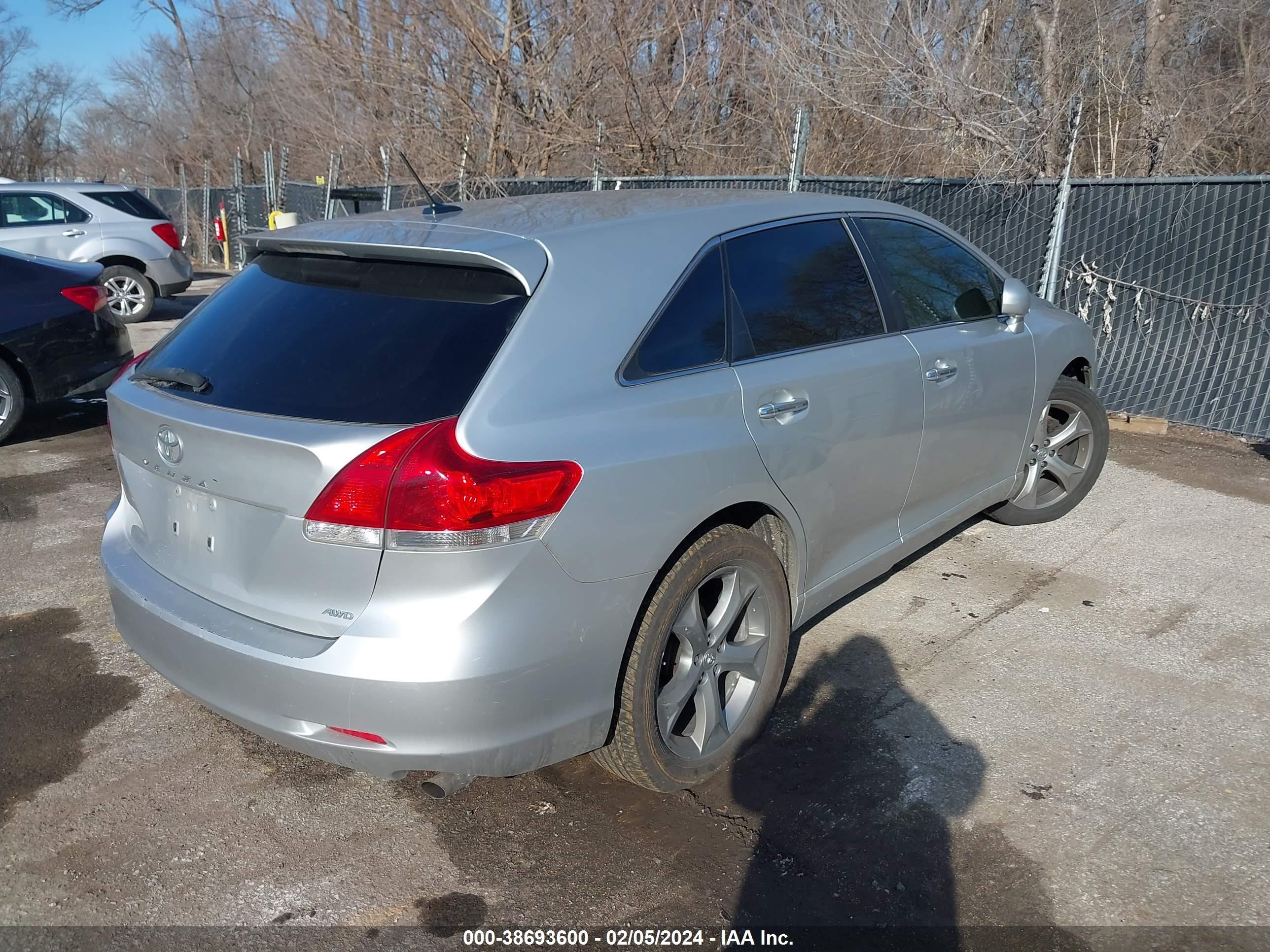 Photo 3 VIN: 4T3BK11A19U017513 - TOYOTA VENZA 