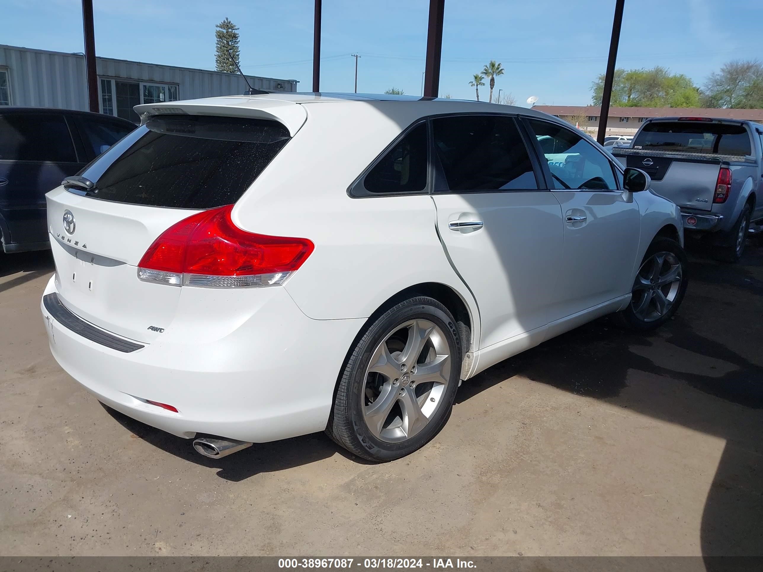 Photo 3 VIN: 4T3BK11A29U002678 - TOYOTA VENZA 