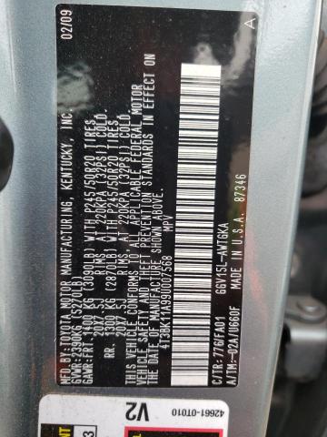 Photo 12 VIN: 4T3BK11A99U007568 - TOYOTA VENZA 