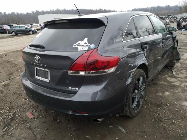 Photo 3 VIN: 4T3BK3BB0DU075382 - TOYOTA VENZA LE 