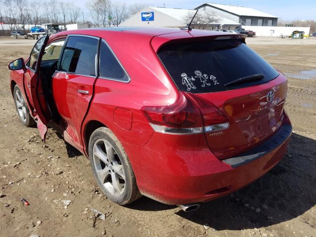 Photo 2 VIN: 4T3BK3BB0DU083238 - TOYOTA VENZA LE 