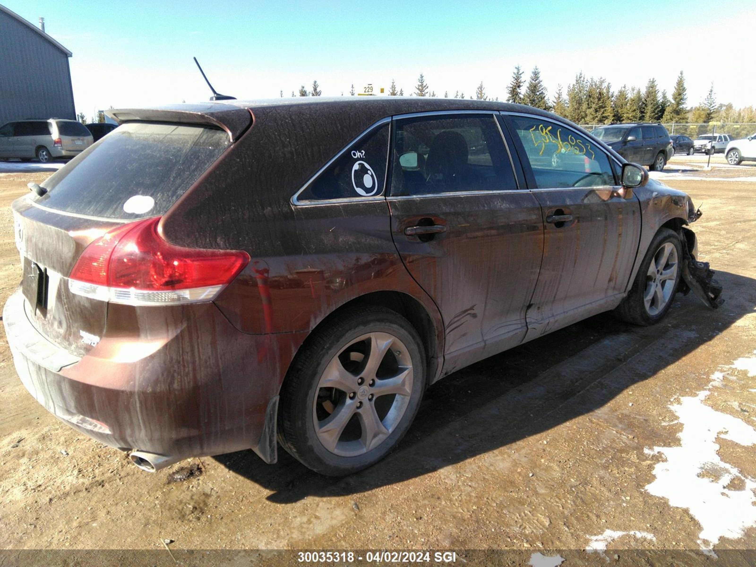 Photo 3 VIN: 4T3BK3BB1AU037087 - TOYOTA VENZA 